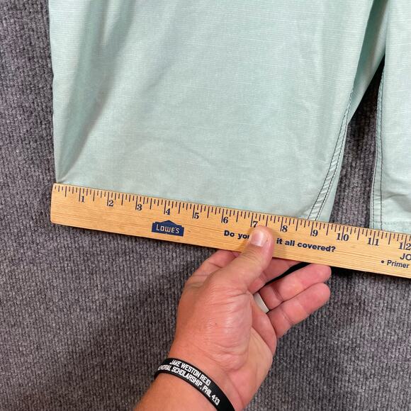 Trinity Board Shorts Men's 28 Green Colorblock Casual Unlined Drawstring Outdoor - Picture 5 of 10